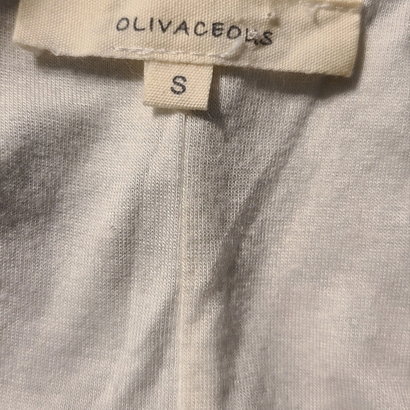 Olivaceous sheer flowy print dress size S - Picture 3 of 3